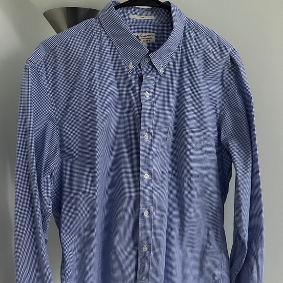 J Crew - Men's Shirt - Blue (Large) - Picture 1 of 2